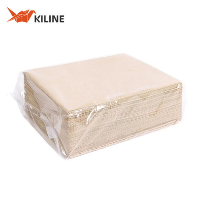 Heavy Duty 4 Ply Reinforced Industrial Wiping Paper For Cleaning Brown Color