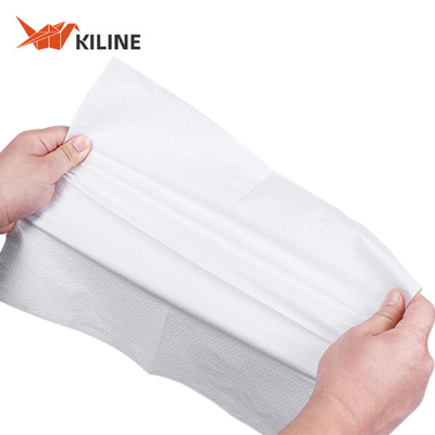 Tear Resistant Industrial Cleaning Wipes With Woodpulp And Polypropylene