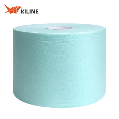 Non Woven Dry Industrial Cleaning Wipes Jumbo Roll Tear Resistant OEM
