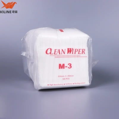 Nonwoven Cleanroom Cleaning Wiper M-3 Wiper Washable and Reusable
