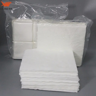 Lint Free Laser Cut 110gsm 9*9inch Wiper Polyester Cleanroom Wiper for Lab Equipment Cleaning