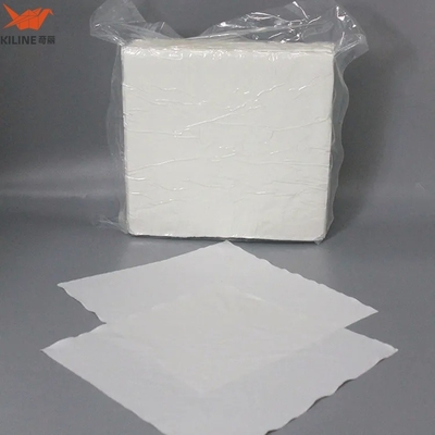 Cold Cut Non Woven Industrial Cleaning Wipes Lint Free For Clean Room