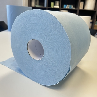 PET Fiber Wood Pulp Wipe Clean Paper Industrial 60gsm-69gsm