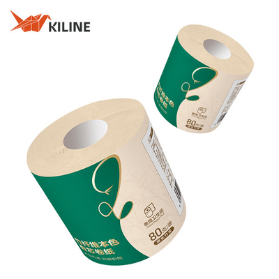 100gsm Bamboo Toilet Paper 10 Rolls Brown Eco Friendly