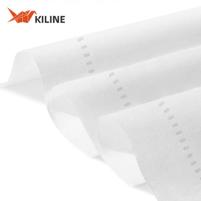 Custom Logo White Disposable Facial Tissue Paper 70gsm 80 Sheets
