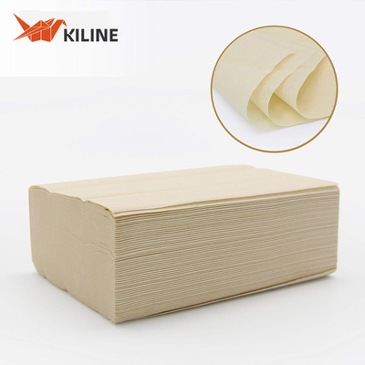 3 Ply Bamboo Pulp Facial Tissue 70gsm Brown 100 Sheets