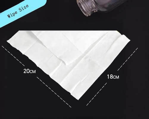 Custom Logo Wipe Clean Paper Individually Wrapped 20x18cm Unscented