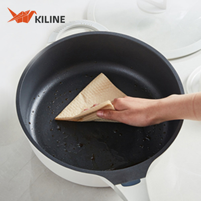 Customized Convenient Disposable Wiping Cloth Cleaning Towels For Kitchen 50 Sheets/Roll