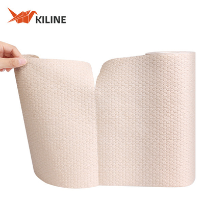 Kitchen Household Cleaning Cloths Yellow Disposable 55gsm BSCI FSC Approved