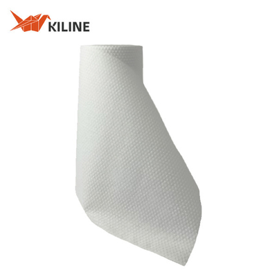 Kitchen Wood Pulp PP Wipe Clean Paper White Towel Roll Disposable 220×250mm