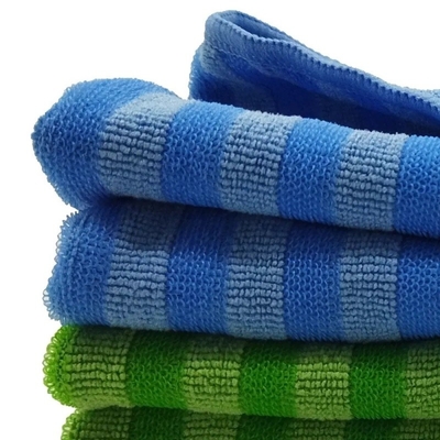Custom 40*40cm 25*25cm Recycled Polyester Cleaning Microfiber Towel Cleaning Cloth For Kitchen