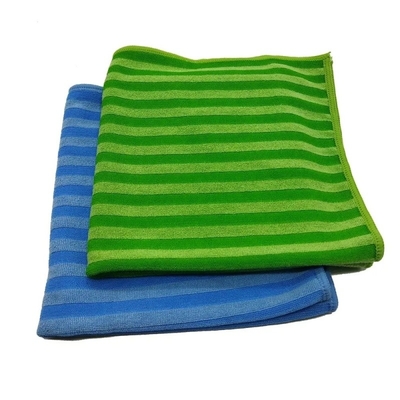 Custom 40*40cm 25*25cm Recycled Polyester Cleaning Microfiber Towel Cleaning Cloth For Kitchen