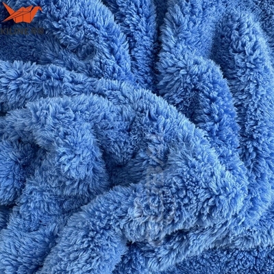 40x40cm 500gsm Absorbent Detailing Car Wash Towel Edgeless Microfiber Car Drying Towel Car Coral Fleece Cleaning Towel