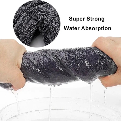 Microfiber 40*60cm 600 Gsm Wash Car Care Microfibre Detailing Auto Micro Fiber Cloths Cleaning Twisted Loop Drying Towels