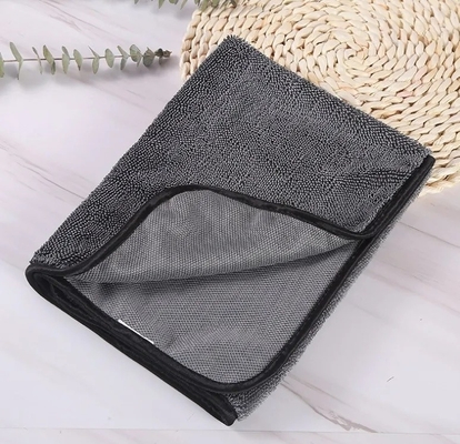 Microfiber 40*60cm 600 Gsm Wash Car Care Microfibre Detailing Auto Micro Fiber Cloths Cleaning Twisted Loop Drying Towels