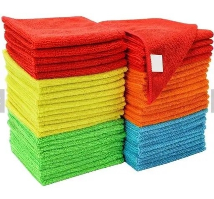 Microfiber Household Cleaning Cloths 24Pcs One Pack Recycled For Car Cleaning