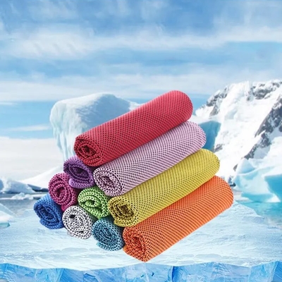 Soft Breathable Chilly Microfiber Ice Towel For Yoga Sport Running Gym Workout Camping
