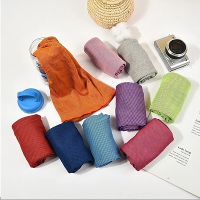 Soft Breathable Chilly Microfiber Ice Towel For Yoga Sport Running Gym Workout Camping
