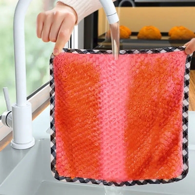KILINE Kitchen Professional Cleaning Cloths Washable Lazy Kitchen Nonstick Wiping Rags