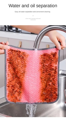KILINE Hot Kitchen Dish Towels Dish Cloth Easy Washing Kitchen Rag