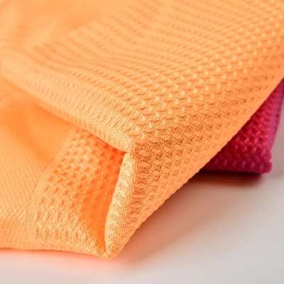Microfiber Household Cleaning Cloths Waffle Tea Towel 40*60cm