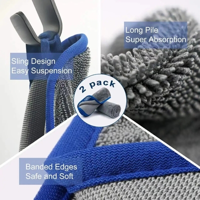 Customized Logo Microfiber Cleaning Cloth Car Wash Towel Super Absorbent
