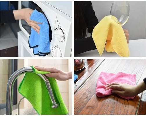 Microfiber Magic Cloth Commercial Cleaning Wipes Quick Dry for Kitchen / Car Wash