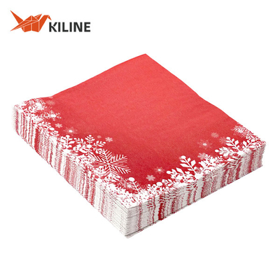 100% Pulp Disposable Party Paper Napkin West Theme 18gsm×2ply Multicolor