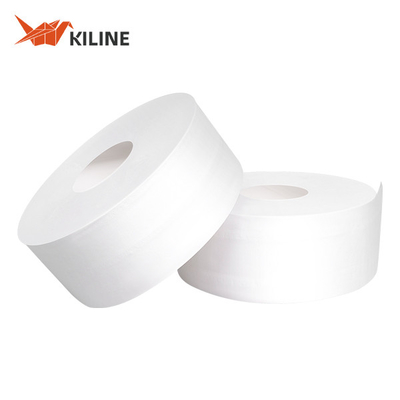 Toilet Commercial Paper Towel Jumbo Rolls Bath Tissue Roll 2 Ply 100% Wood Pulp