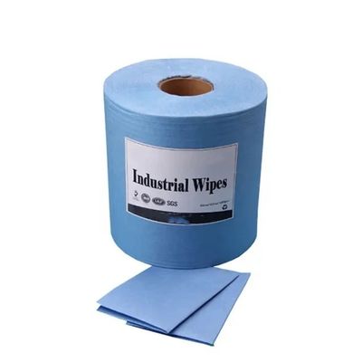 High Absorbent 80-89gsm Eco-Friendly Industrial Wipes Nonwoven Wiping Cloth for Workshop Use
