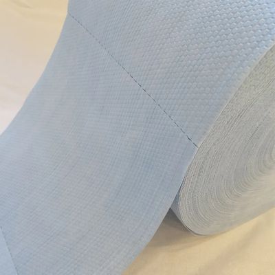 Industrial Grade Nonwoven Wet Wipe Blue Roll 80-89gsm Heavy Duty Industrial Cleaning Wipes