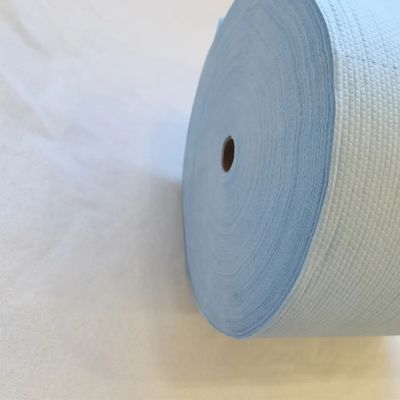 Industrial Grade Nonwoven Wet Wipe Blue Roll 80-89gsm Heavy Duty Industrial Cleaning Wipes