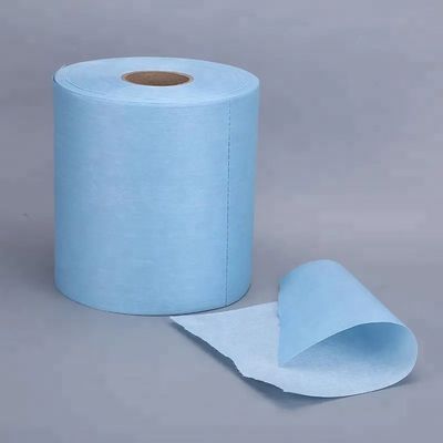 KILINE Industrial Wiping Cloth Nonwoven Wipe Cloth 60-69gsm Pulp55% + PET45% for Workshop Application