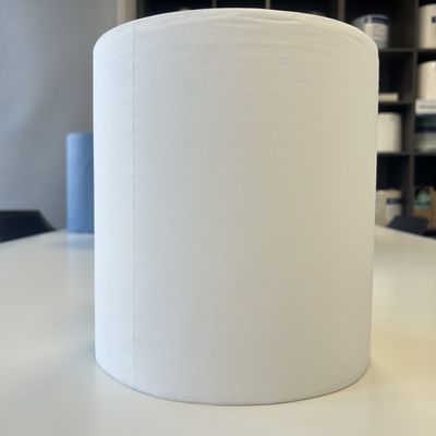 일회용 헤비 듀티 부직포 우드펄프 셀룰로오스 60gsm 25X30cm 작업장 및 클린룸용 산업용 와이프