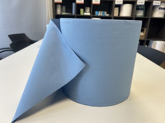 Disposable Cellulose Polyester Nonwoven Industrial Wipe with >100gsm Weight for Workshop Cleaning