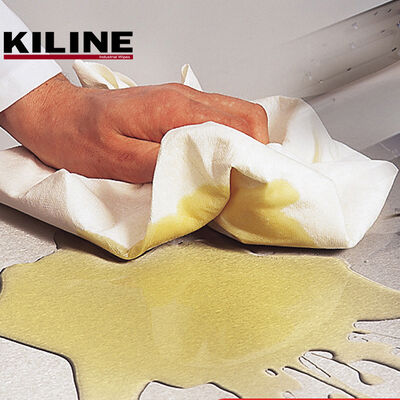 Heavy Duty Industrial Wipes Jumbo Roll with 310x340mm Size Eco-Friendly Pulp70%+PP30% Material for Manufacturing and Food Processing