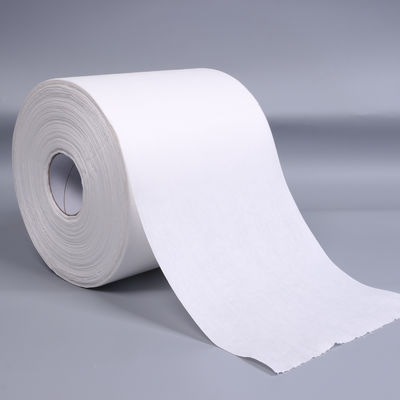 KILINE Heavy Duty Wipes Nonwoven Cleaning Cloth with Pulp70%+PET30% Material 245x350cm/sheet Jumbo Roll for Industrial Use