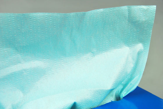 Heavy Duty Nonwoven Wipes with High Absorbency and Pulp55% + PET45% for Automotive Assembly