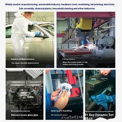 KILINE Factory Store's Large Blue Microfiber Oil-Absorbing Wipes 30% Discount Kitchen Auto Industry Receiving Cross-Border