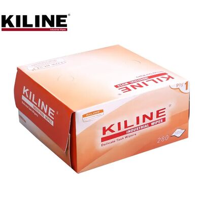 280pcs Papel de limpeza industrial térmico ecológico para limpeza de fibras ópticas sem poeira