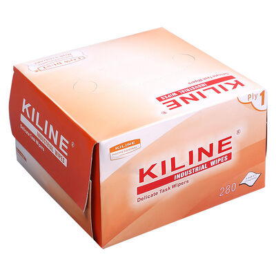 Papier essuie-tout microfibre KILINE sans poussière, écologique, pour nettoyage industriel, cuisine et laboratoire