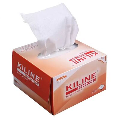 KILINE Microfiber Dust-Free Wipe Paper Eco-Friendly Industrial Cleaning Paper for Kitchen and Lab Use